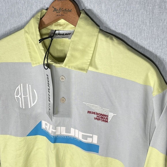 Zara Yellow and White Polo Shirt - Picture 4 of 10